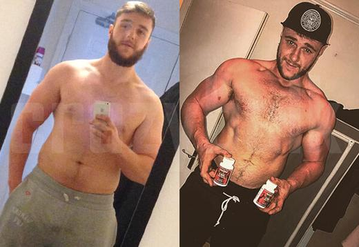 Bulking before and after